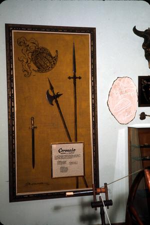 [Sword Display at the Deaf Smith County Museum]