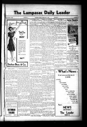 The Lampasas Daily Leader (Lampasas, Tex.), Vol. 35, No. 324, Ed. 1 Thursday, February 16, 1939
