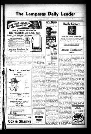 The Lampasas Daily Leader (Lampasas, Tex.), Vol. 35, No. 340, Ed. 1 Monday, March 6, 1939