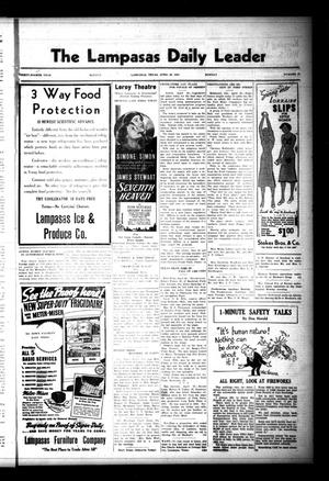 The Lampasas Daily Leader (Lampasas, Tex.), Vol. 34, No. 43, Ed. 1 Monday, April 26, 1937