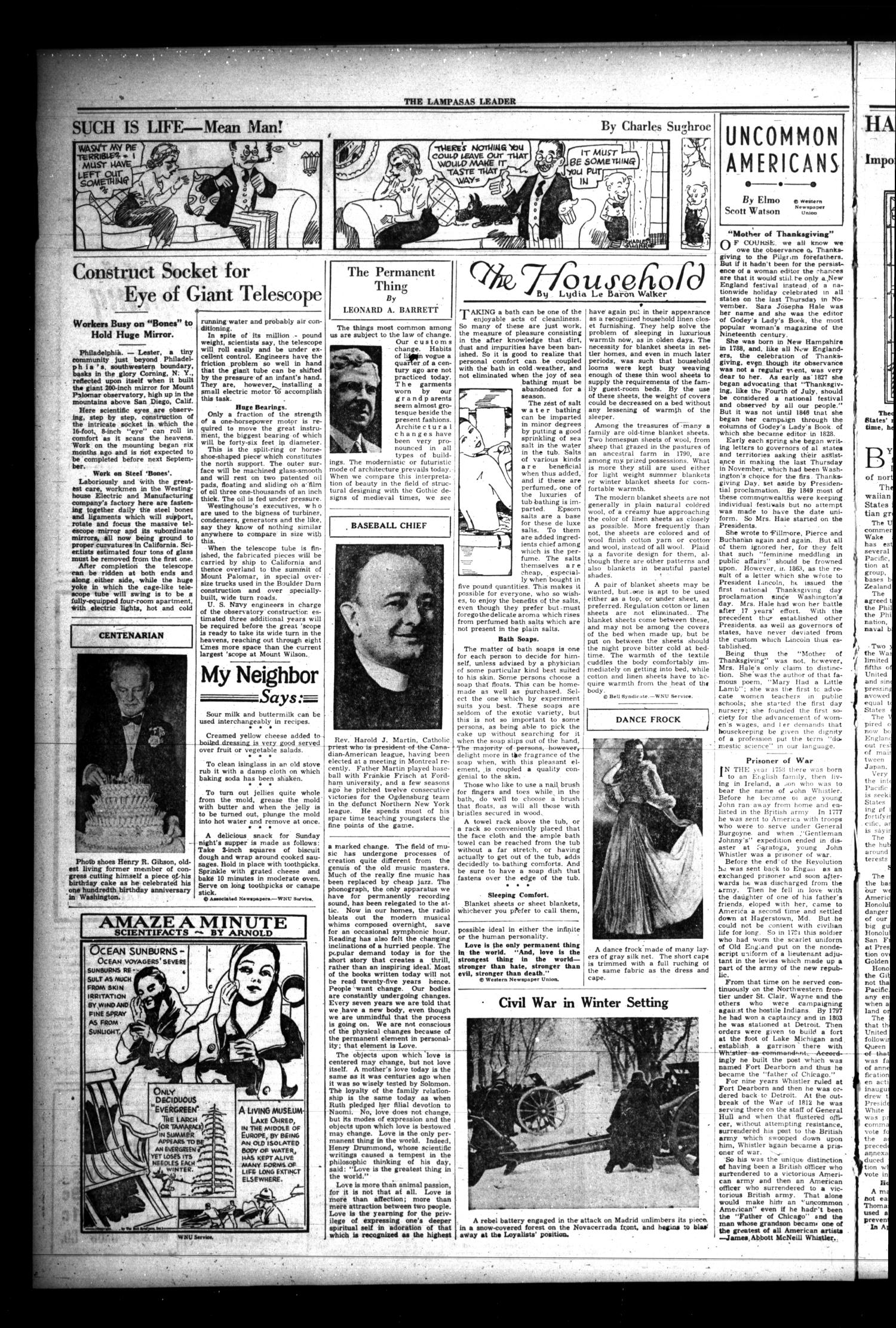 The Lampasas Daily Leader (Lampasas, Tex.), Vol. 33, No. 291, Ed. 1 Monday, February 15, 1937
                                                
                                                    [Sequence #]: 2 of 4
                                                