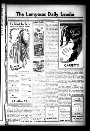 The Lampasas Daily Leader (Lampasas, Tex.), Vol. 36, No. 16, Ed. 1 Friday, March 24, 1939