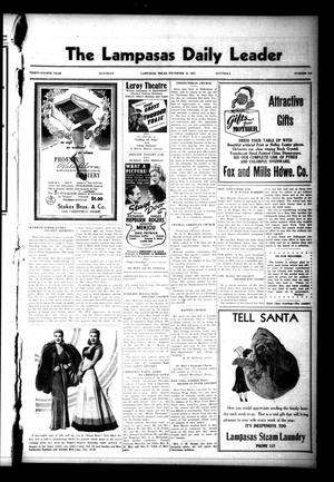 The Lampasas Daily Leader (Lampasas, Tex.), Vol. 34, No. 242, Ed. 1 Saturday, December 18, 1937