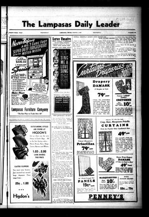 The Lampasas Daily Leader (Lampasas, Tex.), Vol. 33, No. 305, Ed. 1 Wednesday, March 3, 1937