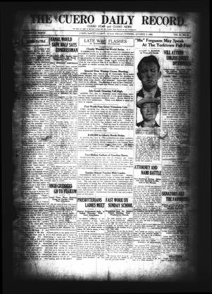 The Cuero Daily Record (Cuero, Tex.), Vol. 61, No. 81, Ed. 1 Friday, October 3, 1924