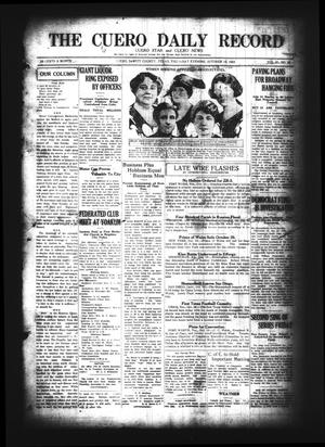 The Cuero Daily Record (Cuero, Tex.), Vol. 61, No. 92, Ed. 1 Thursday, October 16, 1924