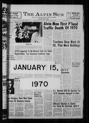 The Alvin Sun (Alvin, Tex.), Vol. 79, No. 24, Ed. 1 Thursday, January 15, 1970
