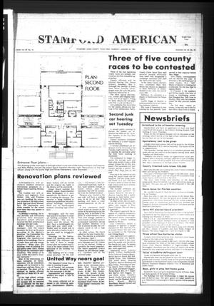 Stamford American (Stamford, Tex.), Vol. 62, No. 43, Ed. 1 Thursday, January 26, 1984