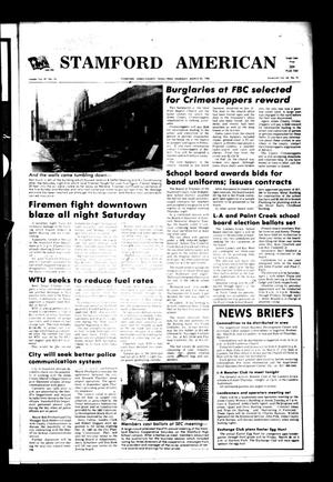 Stamford American (Stamford, Tex.), Vol. 64, No. 51, Ed. 1 Thursday, March 20, 1986