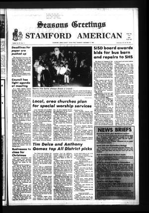 Primary view of object titled 'Stamford American (Stamford, Tex.), Vol. 64, No. 38, Ed. 1 Thursday, December 19, 1985'.