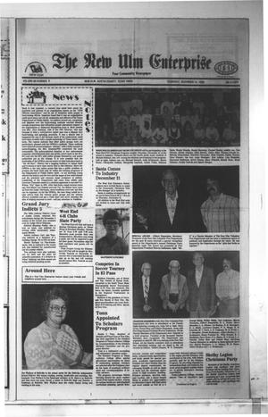 The New Ulm Enterprise (New Ulm, Tex.), Vol. 80, No. 9, Ed. 1 Thursday, December 14, 1989
