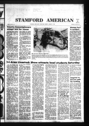 Primary view of object titled 'Stamford American (Stamford, Tex.), Vol. 63, No. 42, Ed. 1 Thursday, January 17, 1985'.
