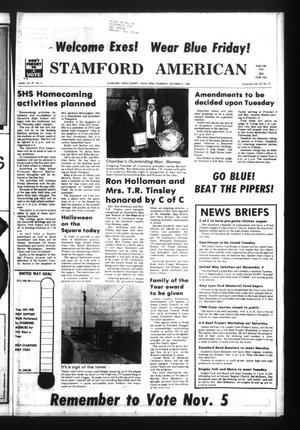 Stamford American (Stamford, Tex.), Vol. 64, No. 31, Ed. 1 Thursday, October 31, 1985