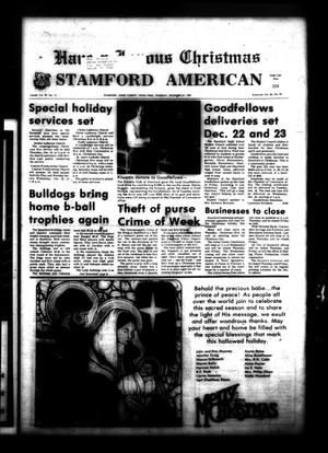 Stamford American (Stamford, Tex.), Vol. 66, No. 39, Ed. 1 Thursday, December 24, 1987