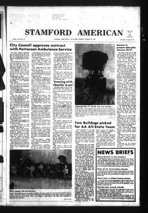 Primary view of object titled 'Stamford American (Stamford, Tex.), Vol. 63, No. 43, Ed. 1 Thursday, January 24, 1985'.