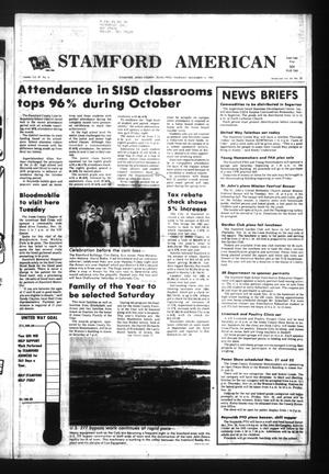 Stamford American (Stamford, Tex.), Vol. 64, No. 33, Ed. 1 Thursday, November 14, 1985