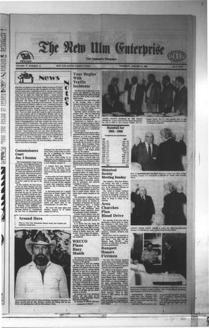 The New Ulm Enterprise (New Ulm, Tex.), Vol. 77, No. 11, Ed. 1 Thursday, January 8, 1987