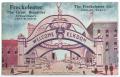 Postcard: [Welcome to Elkdom Arch]