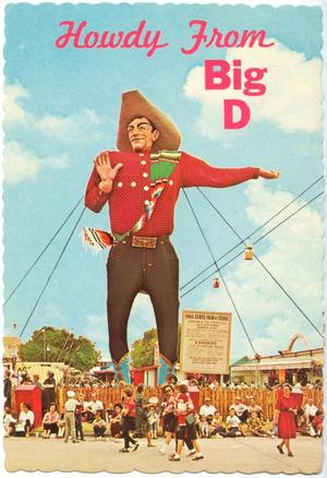 ['Howdy from Big D' Postcard]