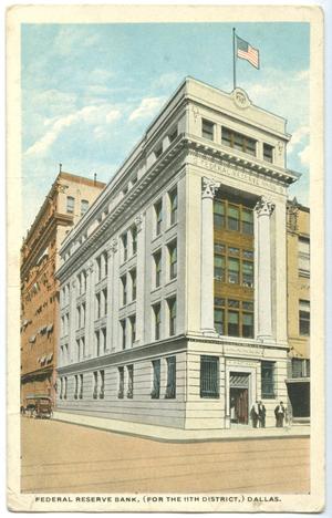 [Drawing of the Federal Reserve Bank]