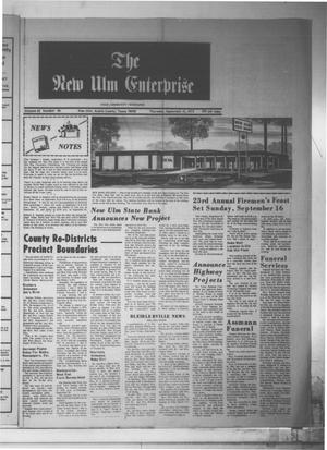 The New Ulm Enterprise (New Ulm, Tex.), Vol. 62, No. 48, Ed. 1 Thursday, September 13, 1973