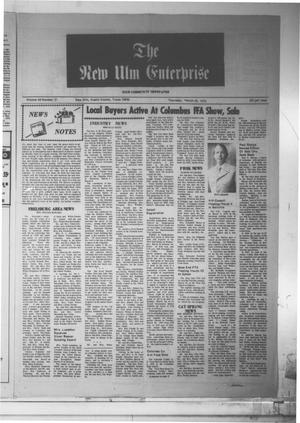 The New Ulm Enterprise (New Ulm, Tex.), Vol. 64, No. 21, Ed. 1 Thursday, March 20, 1975