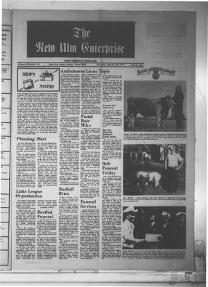 The New Ulm Enterprise (New Ulm, Tex.), Vol. 63, No. 20, Ed. 1 Thursday, February 28, 1974