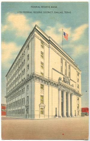 [Drawing of the Federal Reserve Bank]