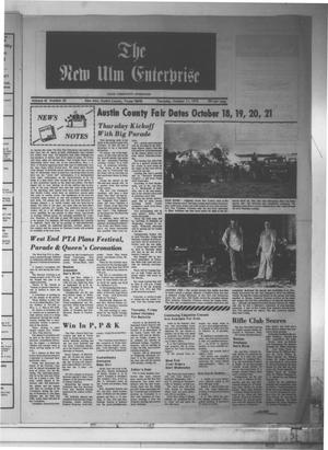 The New Ulm Enterprise (New Ulm, Tex.), Vol. 62, No. 52, Ed. 1 Thursday, October 11, 1973