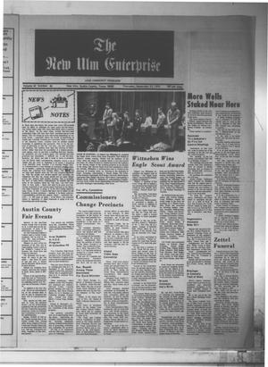 The New Ulm Enterprise (New Ulm, Tex.), Vol. 62, No. 50, Ed. 1 Thursday, September 27, 1973
