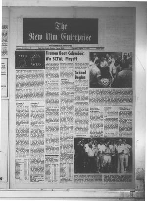 The New Ulm Enterprise (New Ulm, Tex.), Vol. 63, No. 44, Ed. 1 Thursday, August 15, 1974