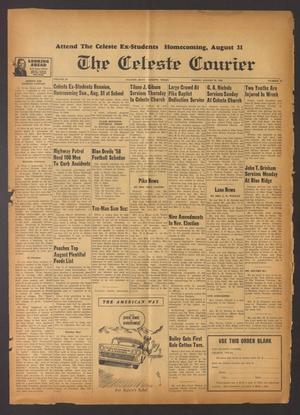 The Celeste Courier (Celeste, Tex.), Vol. 59, No. 41, Ed. 1 Friday, August 22, 1958