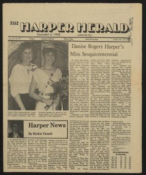 Primary view of object titled 'The Harper Herald (Harper, Tex.), Vol. 61, No. 48, Ed. 1 Friday, November 29, 1985'.