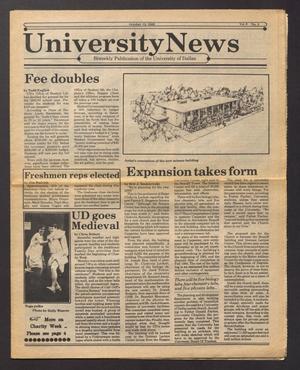 University News (Irving, Tex.), Vol. 6, No. 3, Ed. 1 Wednesday, October 13, 1982