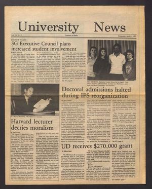 University News (Irving, Tex.), Vol. 7, No. 11, Ed. 1 Wednesday, April 11, 1984