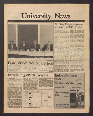 University News (Irving, Tex.), Vol. 12, No. 6, Ed. 1 Wednesday, November 9, 1988