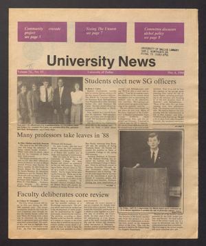 University News (Irving, Tex.), Vol. 9, No. 13, Ed. 1 Wednesday, May 4, 1988