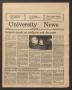 Thumbnail image of item number 1 in: 'University News (Irving, Tex.), Vol. 8, No. 6, Ed. 1 Wednesday, November 21, 1984'.