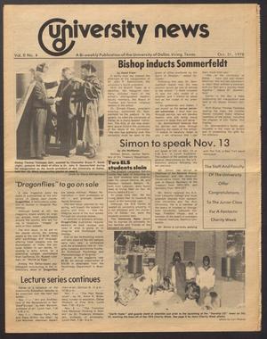 University News (Irving, Tex.), Vol. 2, No. 4, Ed. 1 Tuesday, October 31, 1978