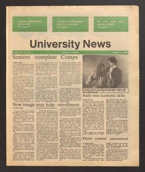 University News (Irving, Tex.), Vol. 9, No. 10, Ed. 1 Wednesday, March 9, 1988