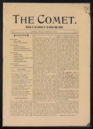 Primary view of object titled 'The Comet, Volume 1, Number 2, January 3, 1898'.