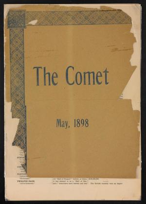 Primary view of object titled 'The Comet, Volume 1, Number 5, 1898'.