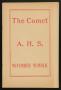 Thumbnail image of item number 1 in: 'The Comet, Volume 8, Number 2, November 1908'.