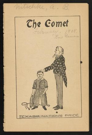 Primary view of object titled 'The Comet, Volume 7, Number 5, February 1908'.