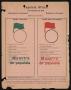 Thumbnail image of item number 1 in: '[Sampe ballot for 1928 Nicaraguan General Election]'.