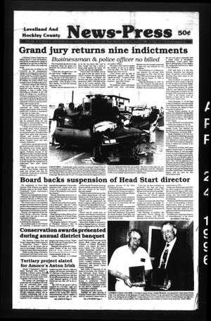 Primary view of object titled 'Levelland and Hockley County News-Press (Levelland, Tex.), Vol. 18, No. 8, Ed. 1 Wednesday, April 24, 1996'.