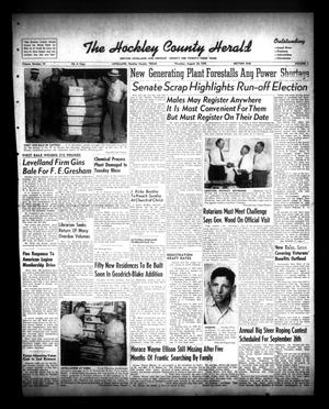 Primary view of object titled 'The Hockley County Herald (Levelland, Tex.), Vol. 24, No. 5, Ed. 1 Thursday, August 26, 1948'.
