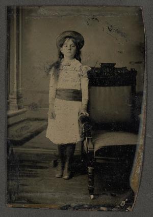 Primary view of [Eight-Year-Old Maude Kitchens]