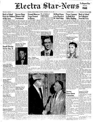 Electra Star-News (Electra, Tex.), Vol. 3, No. 49, Ed. 1 Thursday, August 23, 1956