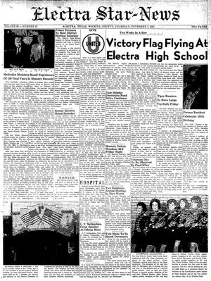 Electra Star-News (Electra, Tex.), Vol. 56, No. 15, Ed. 1 Thursday, November 7, 1963
